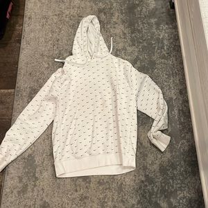 Nike white hoodie